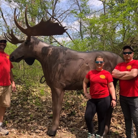 Archery course scenery
